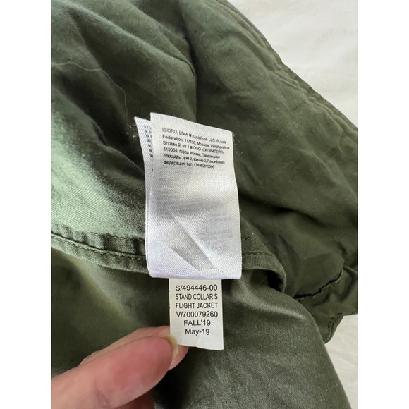 Banana Republic Women Utility Flight Jacket Size XS‎ - Picture 7 of 13